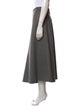 Brunello Cucinelli Virgin Wool Midi Length Skirt