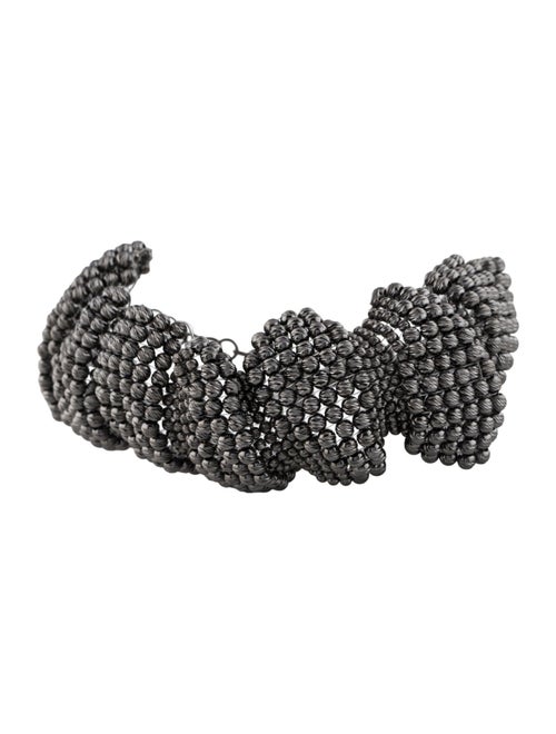 Brunello Cucinelli Sculptured Beaded Link Bracelet