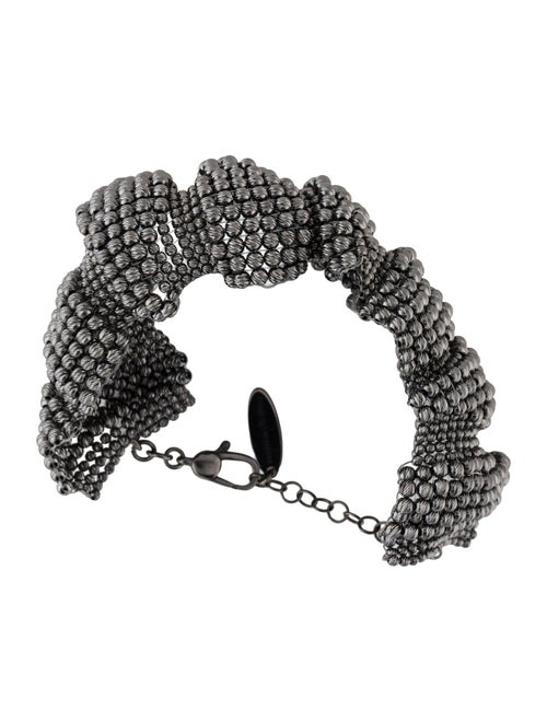 Brunello Cucinelli Sculptured Beaded Link Bracelet