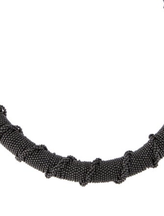 Brunello Cucinelli Beaded Monili Choker Necklace
