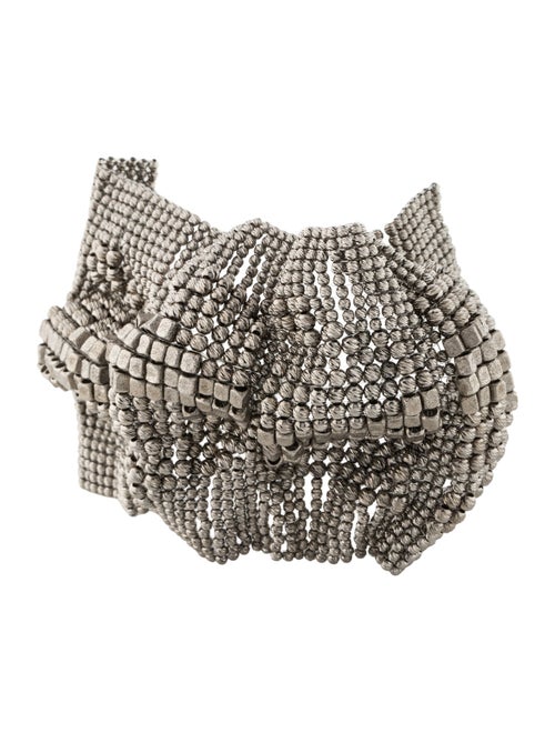 Brunello Cucinelli Beaded Sculptured Link Bracelet