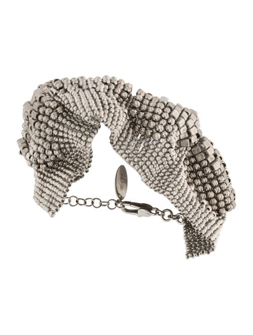Brunello Cucinelli Beaded Sculptured Link Bracelet