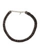 Brunello Cucinelli Leather Monili Choker Necklace