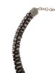 Brunello Cucinelli Leather Monili Choker Necklace