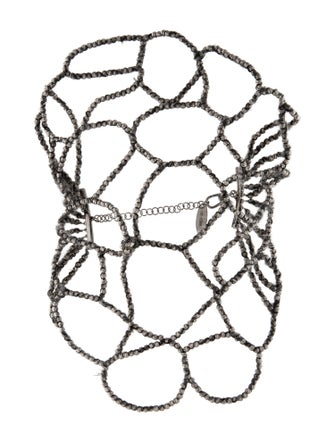 Brunello Cucinelli Ramage Beaded Mohair Bracelet