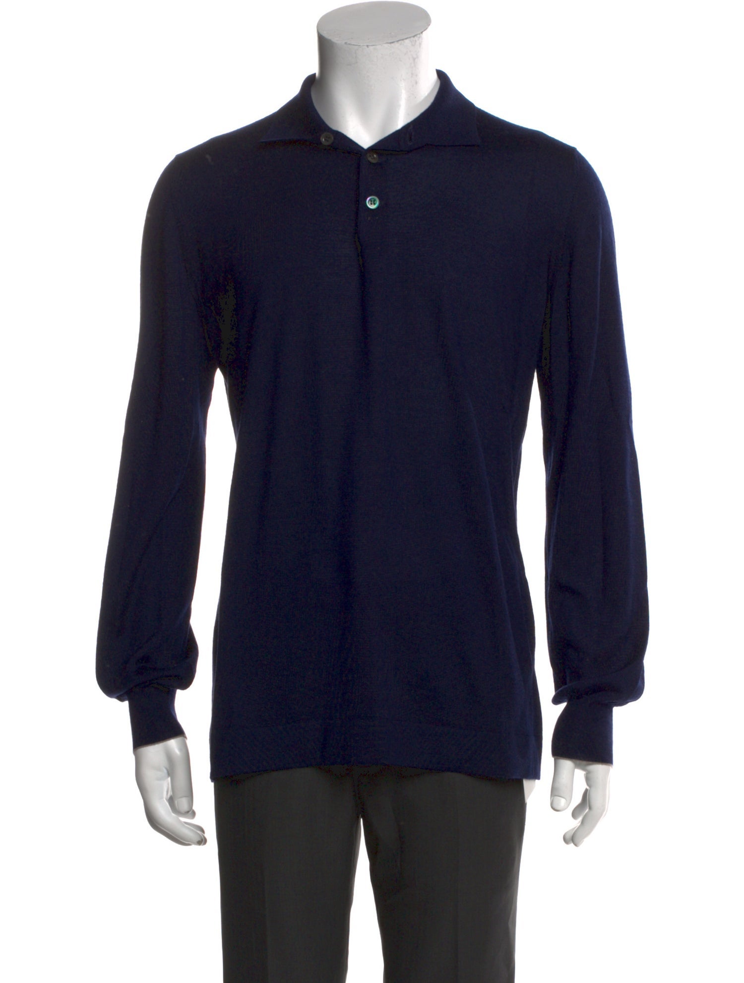 Brunello Cucinelli Cashmere Collar Polo Sweater