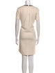 Brunello Cucinelli Crew Neck Knee-Length Dress