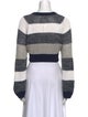 Brunello Cucinelli Virgin Wool Striped Sweater