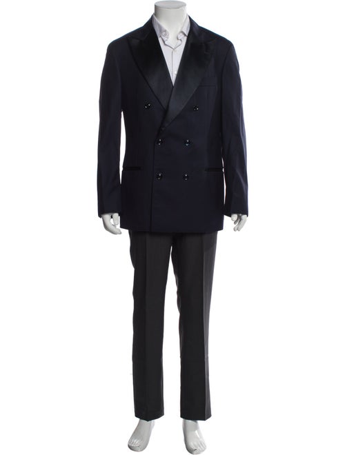 Brunello Cucinelli Virgin Wool Peacoat