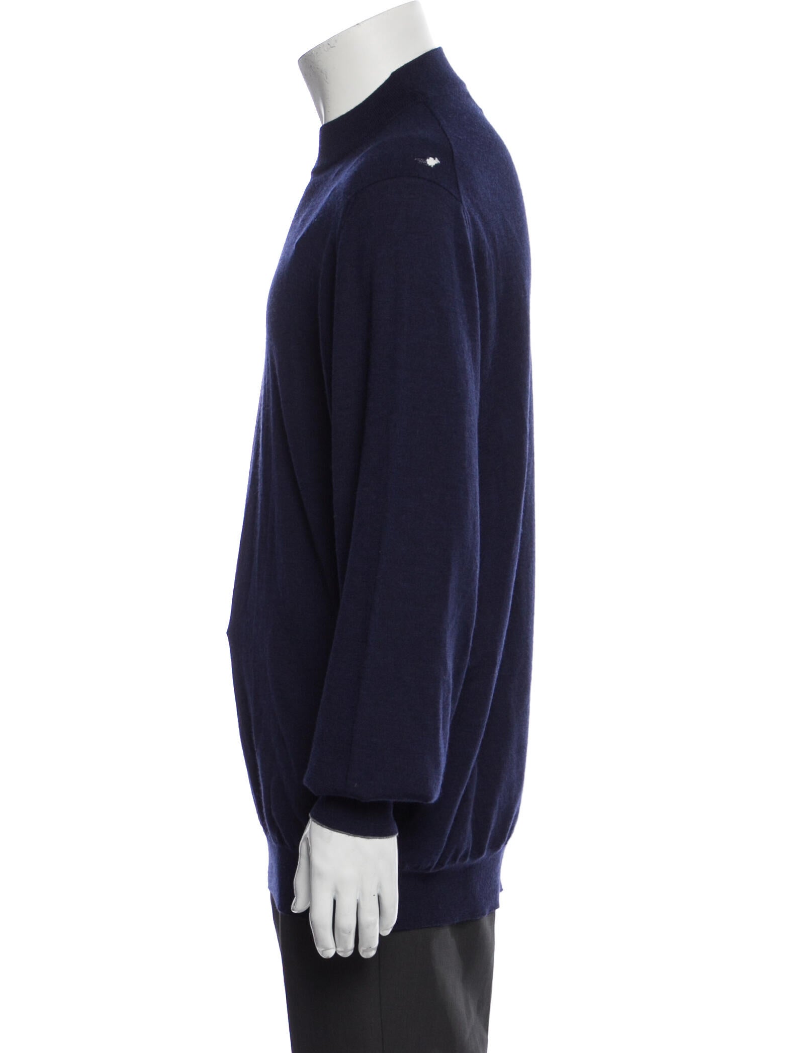 Brunello Cucinelli Virgin Wool Mock Neck Pullover