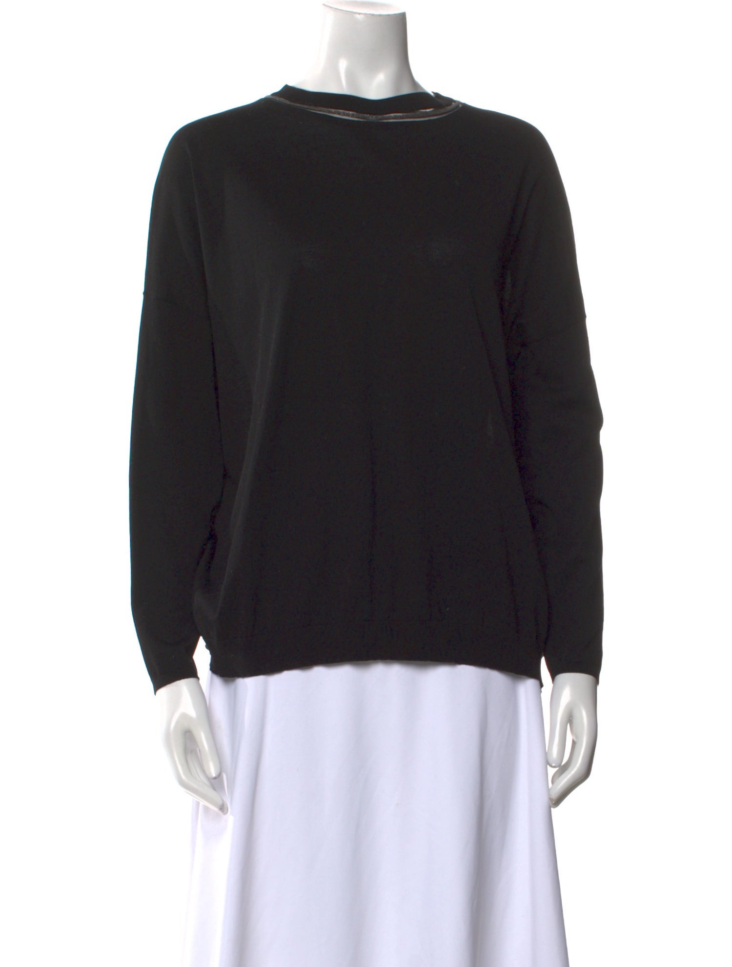Brunello Cucinelli Bateau Neckline Sweater