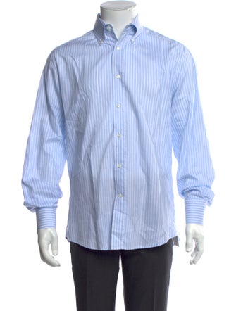 Brunello Cucinelli Monili Long Sleeve Dress Shirt