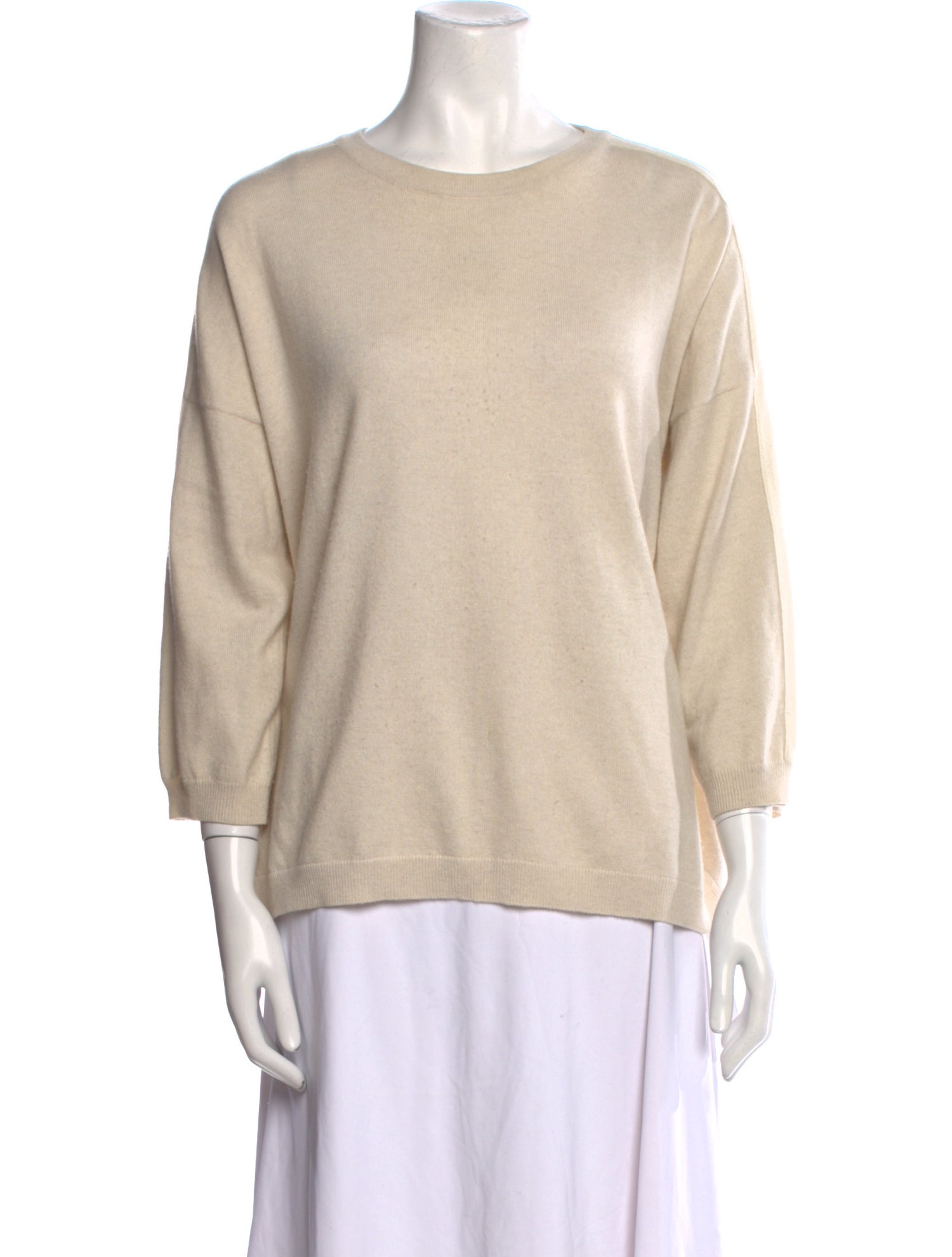 Brunello Cucinelli Cashmere Scoop Neck Sweater