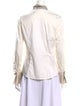 Brunello Cucinelli Long Sleeve Button-Up Top
