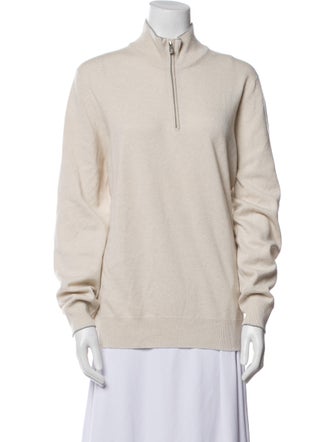 Brunello Cucinelli Cashmere Mock Neck Sweater