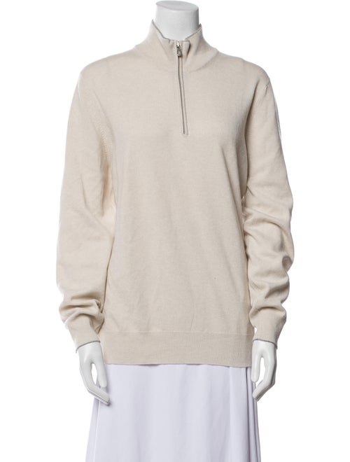 Brunello Cucinelli Cashmere Mock Neck Sweater