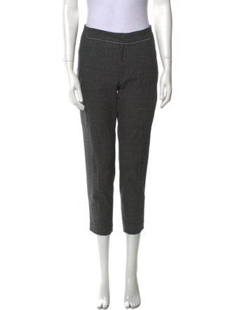 Brunello Cucinelli Virgin Wool Skinny Leg Pants