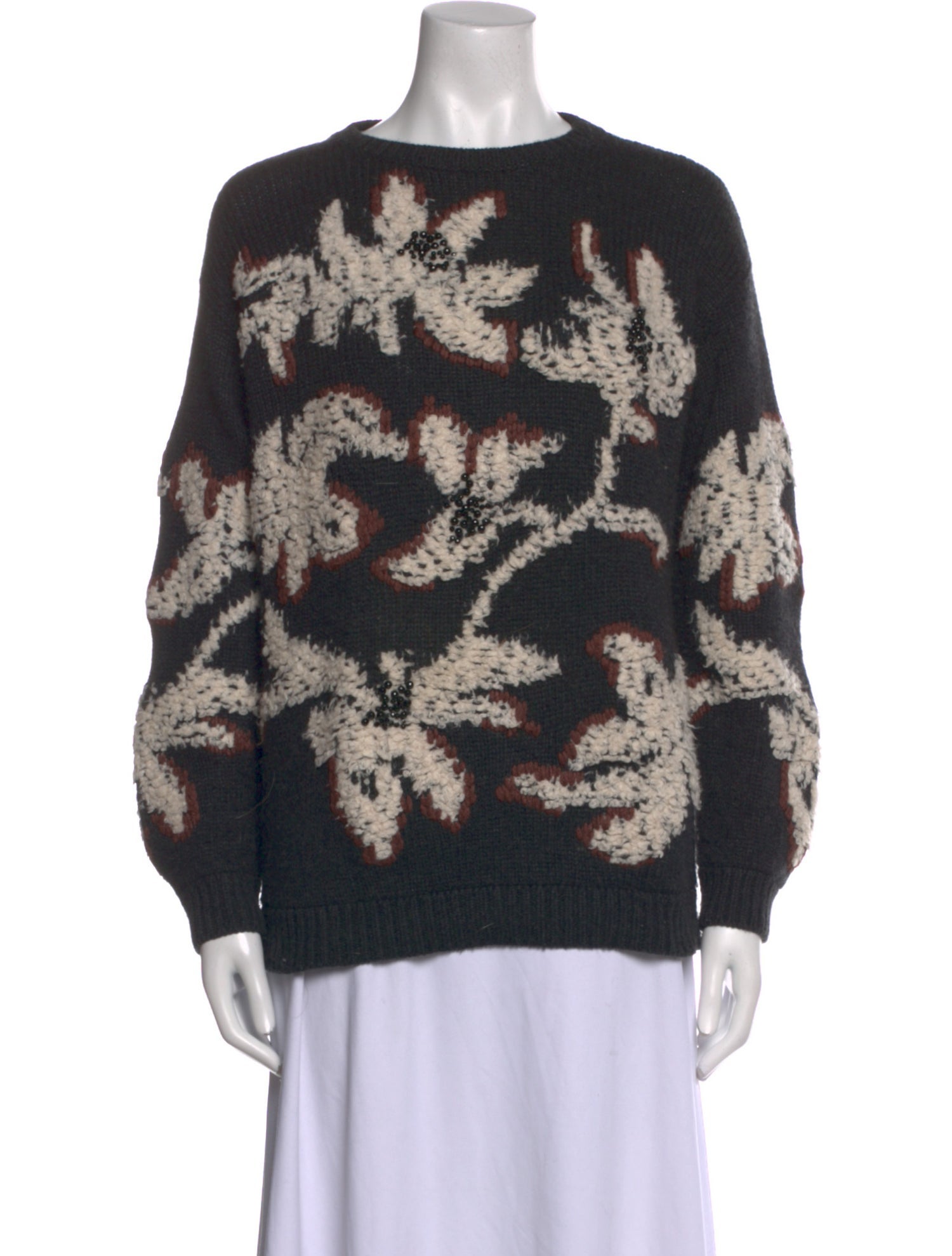 Brunello Cucinelli Cashmere Printed Sweater