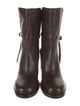 Brunello Cucinelli Monili Leather Boots