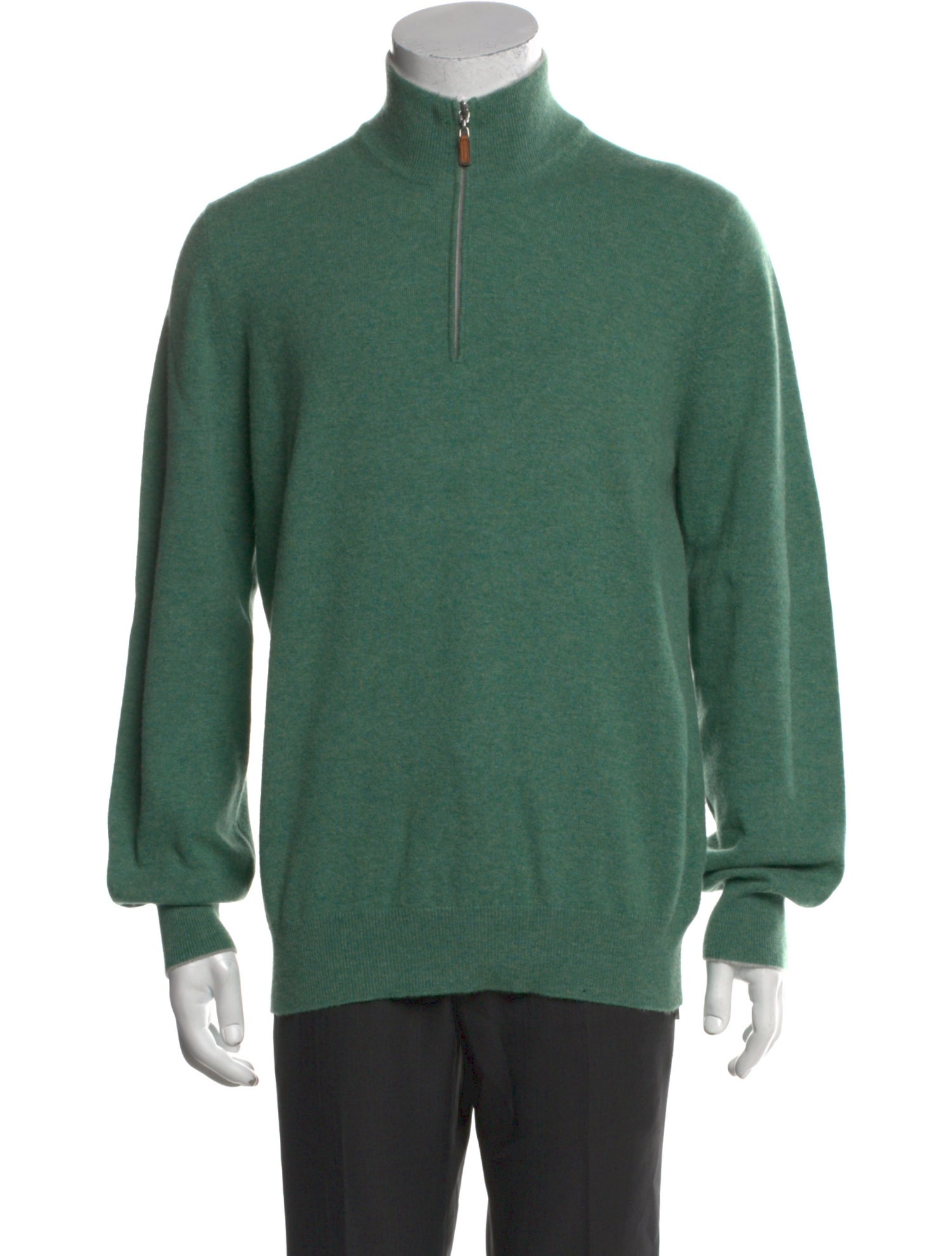 Brunello Cucinelli Cashmere Mock Neck Pullover