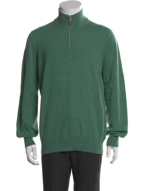 Brunello Cucinelli Cashmere Mock Neck Pullover
