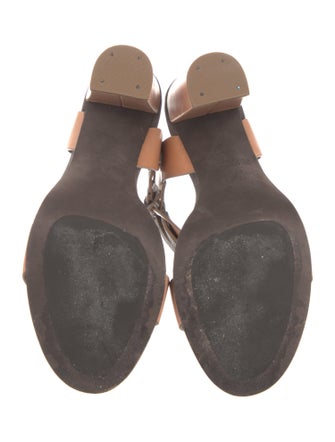 Brunello Cucinelli Monili Leather Sandals