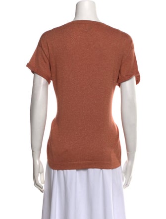 Brunello Cucinelli Cashmere Crew Neck T-Shirt