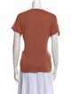 Brunello Cucinelli Cashmere Crew Neck T-Shirt