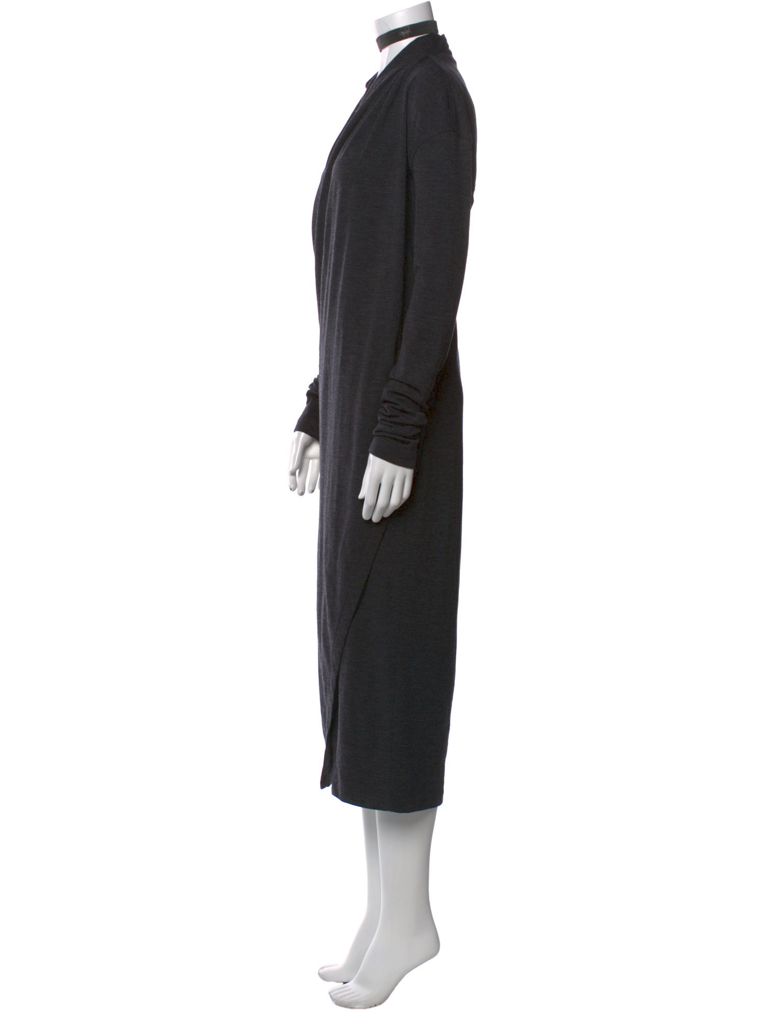 Brunello Cucinelli Virgin Wool Midi Length Dress