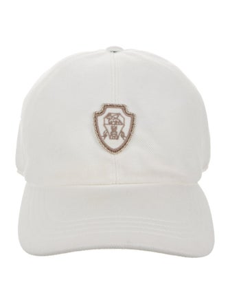 Brunello Cucinelli Embroidered Cotton Baseball Hat