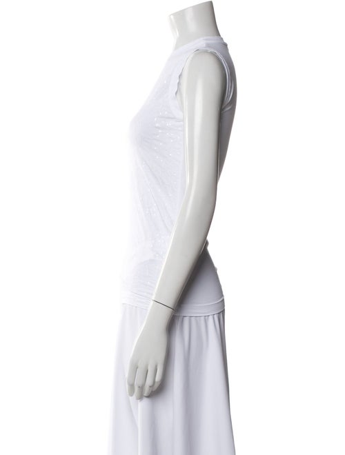 Brunello Cucinelli Crew Neck Sleeveless Top