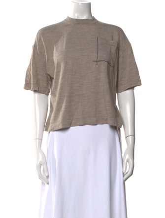 Brunello Cucinelli Cashmere Crew Neck Sweater