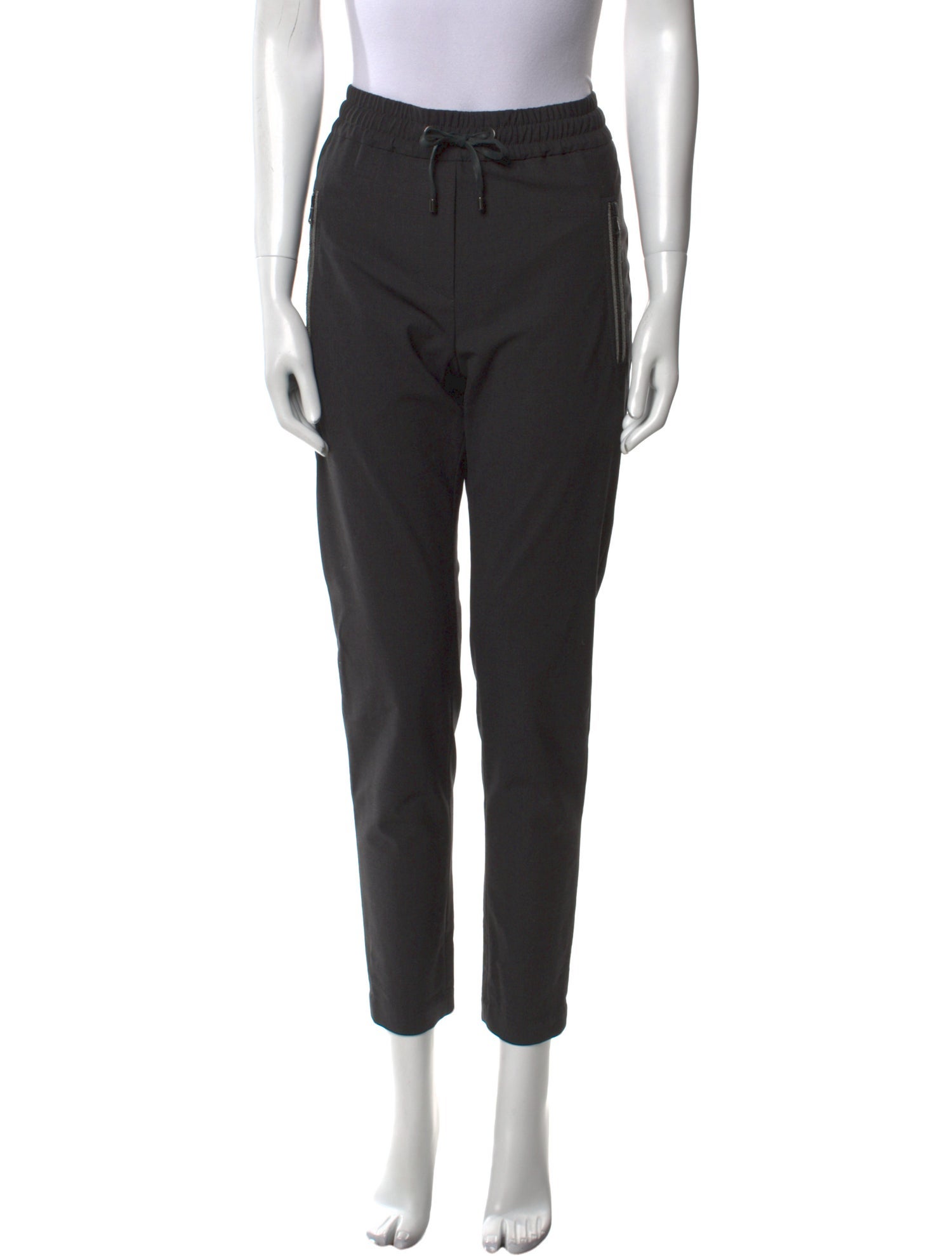 Brunello Cucinelli Virgin Wool Skinny Leg Pants