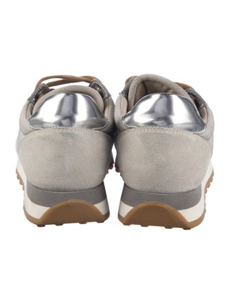 Brunello Cucinelli Monili Beaded Accents Sneakers