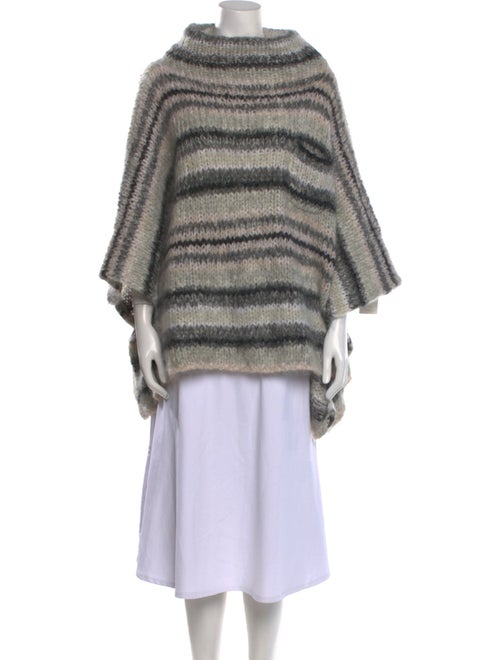 Brunello Cucinelli Mohair Striped Sweater