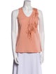 Brunello Cucinelli Silk V-Neck Top