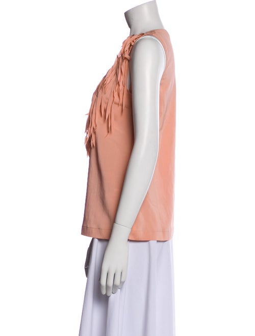Brunello Cucinelli Silk V-Neck Top
