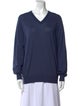 Brunello Cucinelli Virgin Wool V-Neck Sweater