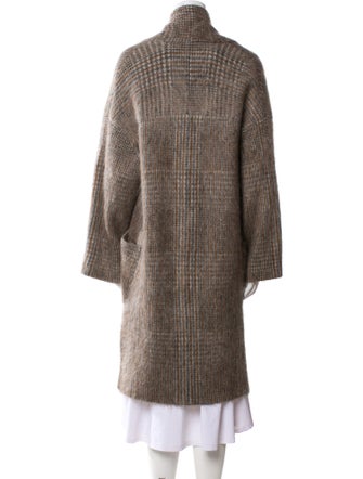 Brunello Cucinelli Cable Knit Tweed Pattern Jacket
