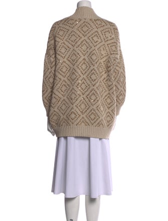 Brunello Cucinelli Virgin Wool Printed Sweater