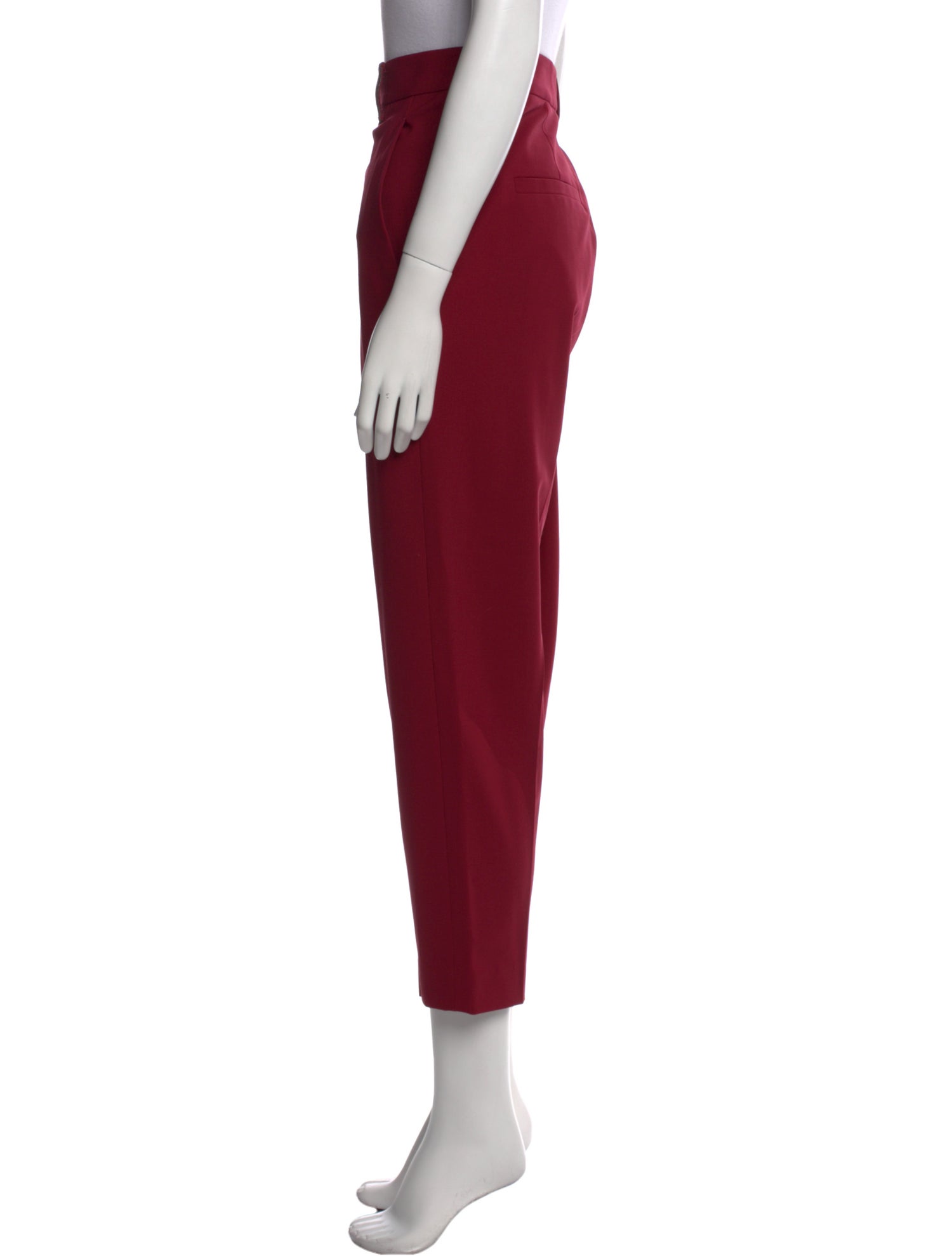 Brunello Cucinelli Virgin Wool Straight Leg Pants