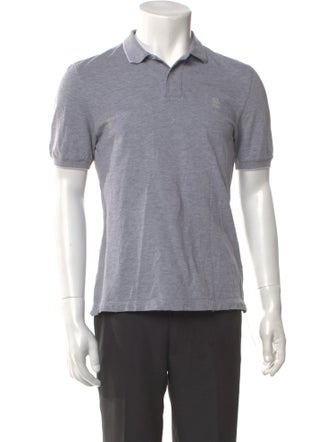 Brunello Cucinelli V-Neck Short Sleeve Polo Shirt