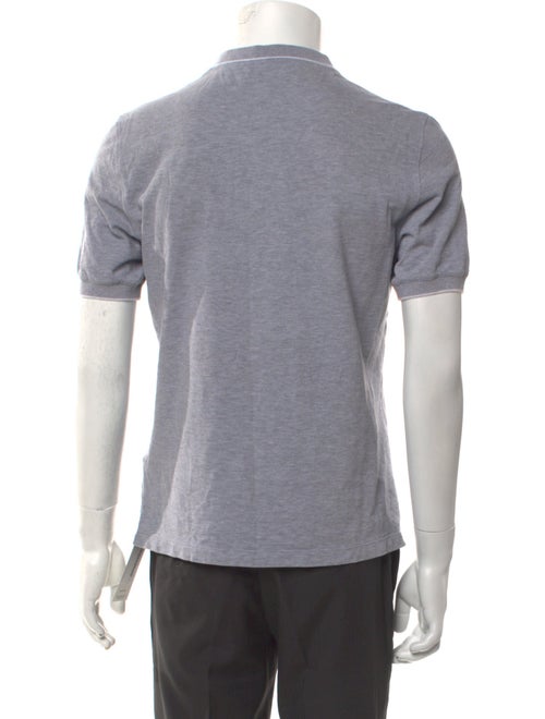 Brunello Cucinelli V-Neck Short Sleeve Polo Shirt