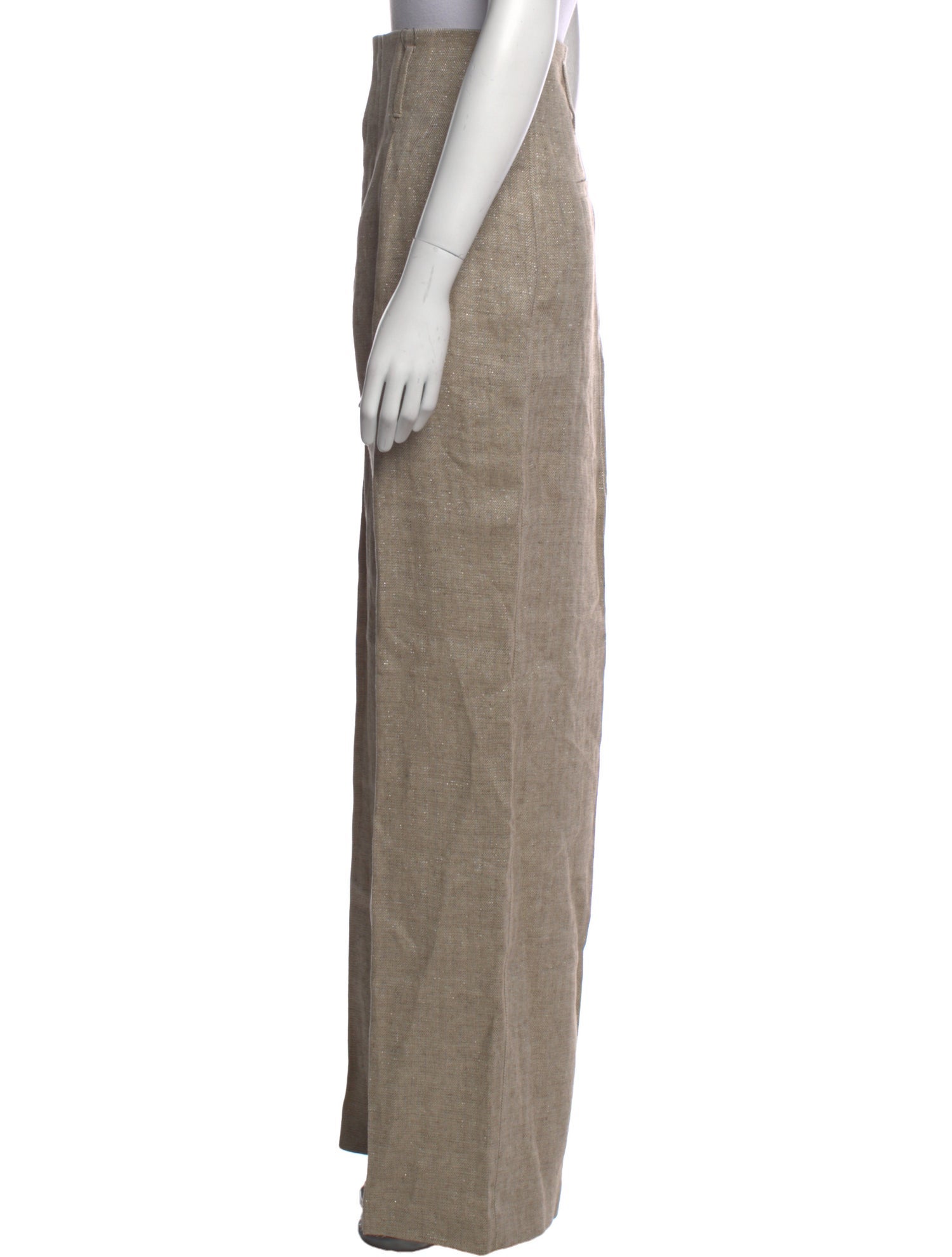 Brunello Cucinelli Linen Wide Leg Pants w/ Tags