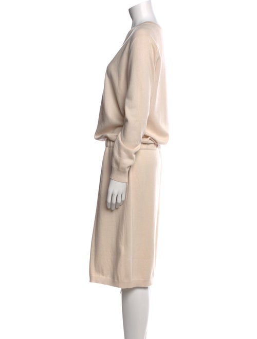 Brunello Cucinelli Cashmere Midi Length Dress