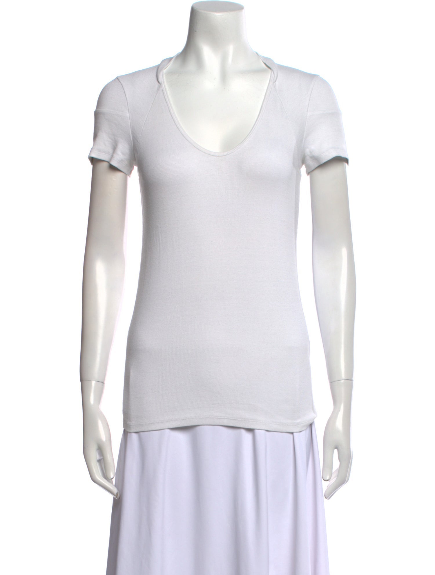 Brunello Cucinelli V-Neck Short Sleeve T-Shirt