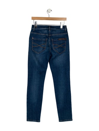 Brunello Cucinelli Mid-Rise Skinny Leg Jeans