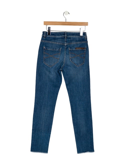 Brunello Cucinelli Mid-Rise Skinny Leg Jeans