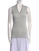 Brunello Cucinelli V-Neck Sleeveless Top