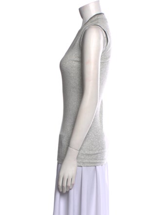 Brunello Cucinelli V-Neck Sleeveless Top